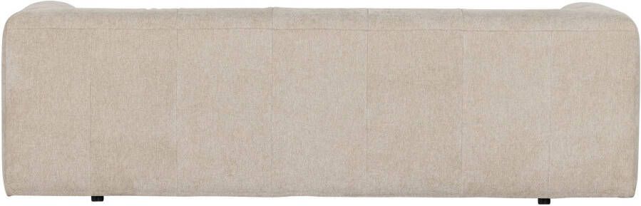 WOOOD 3-zitsbank Grid Supersoft chenille stof H 73 cm x B 230 cm