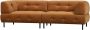 WOOOD Exclusive Lloyd 4 zits Bank Fluweel Cinnamon 75x245x90 - Thumbnail 4