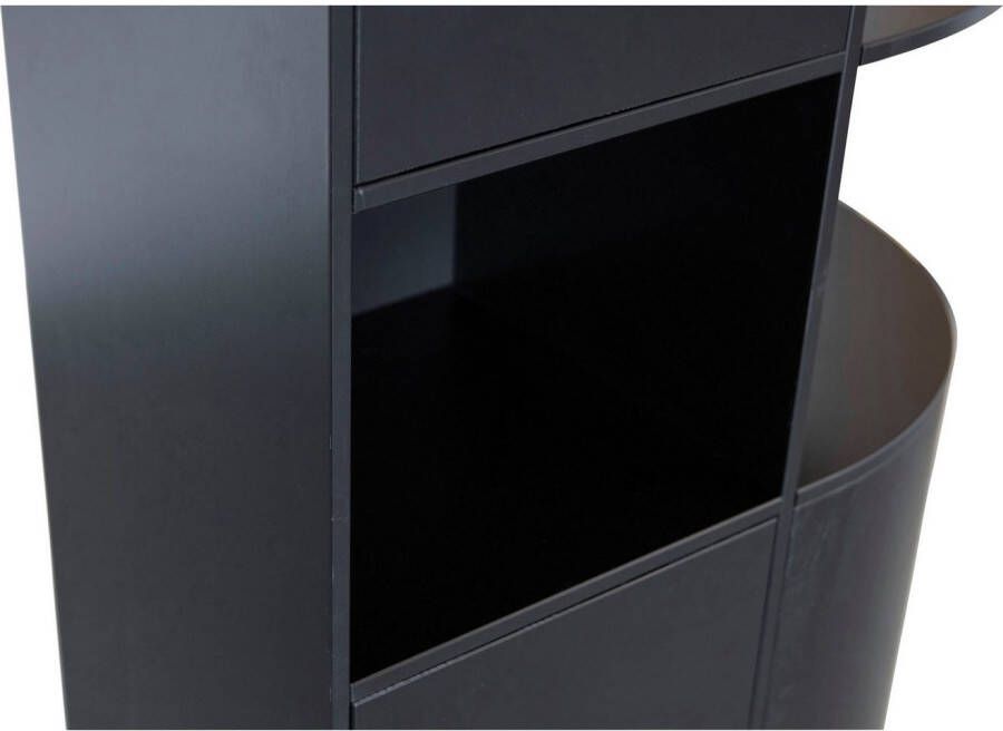 WOOOD Vitrinekast Finca met modern push-to-open systeem breedte 78 cm