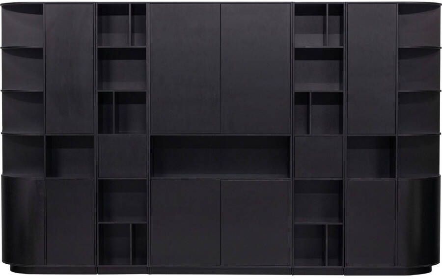 WOOOD Vitrinekast Finca met modern push-to-open systeem breedte 78 cm