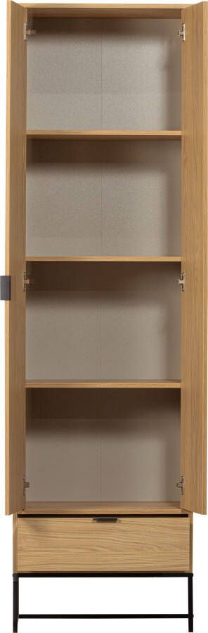 WOOOD Hoge kast Silas H 210 cm x B 60 cm x D 36 cm