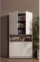 WOOOD Buffetkast Finca met push-to-open systeem hoogte 210 cm x breedte 110 cm - Thumbnail 3