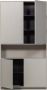 WOOOD Buffetkast Finca met push-to-open systeem hoogte 210 cm x breedte 110 cm - Thumbnail 4