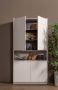 WOOOD Buffetkast Finca met push-to-open systeem hoogte 210 cm x breedte 110 cm - Thumbnail 2