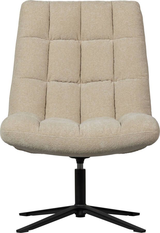 WOOOD Draaibare fauteuil Job H 101 cm x B 70 cm x D 85 cm