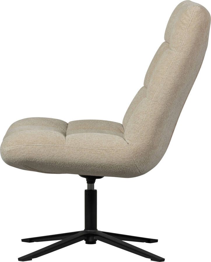 WOOOD Draaibare fauteuil Job H 101 cm x B 70 cm x D 85 cm