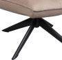 WOOOD Draaibare fauteuil Jouke in elke richting draaibaar h 90 cm x b 70 cm - Thumbnail 5