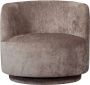 WOOOD Draaibare fauteuil Popular vrijstaand h 72 cm x b 81 cm - Thumbnail 4