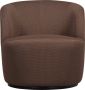 WOOOD Draaibare fauteuil Serra in elke richting draaibaar ronde vorm h 68 cm x b 70 cm - Thumbnail 3