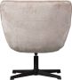 WOOOD Draaibare fauteuil Wibo met chenille-stof breedte 71 cm - Thumbnail 4