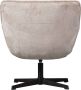 WOOOD Draaibare fauteuil Wibo met chenille-stof breedte 71 cm - Thumbnail 3