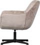 WOOOD Draaibare fauteuil Wibo met chenille-stof breedte 71 cm - Thumbnail 4