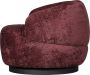 WOOOD Draaibare fauteuil Woolly met ronde vormen breedte 84 cm - Thumbnail 4