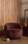 WOOOD Draaibare fauteuil Woolly met ronde vormen breedte 84 cm - Thumbnail 7