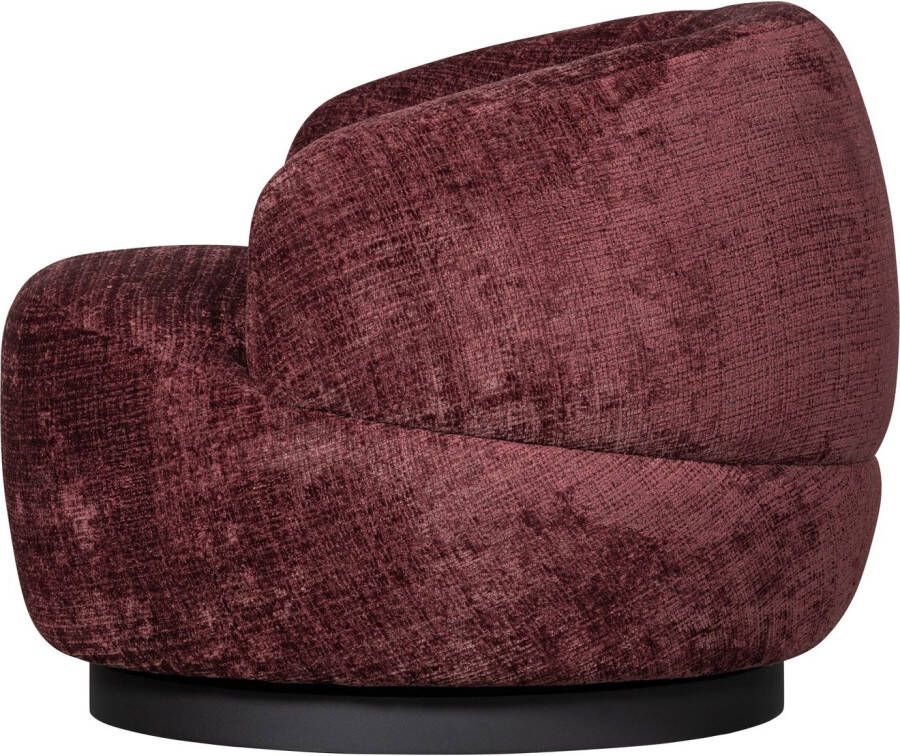 WOOOD Draaibare fauteuil Woolly ronde vorm in elke richting draaibaar! breedte 84 cm