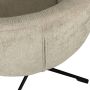 BePureHome Draaifauteuil Desert Polyester Pistache 70x85x74 - Thumbnail 8