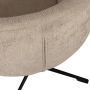 BePureHome Draaifauteuil Desert Polyester Zand 70x85x74 - Thumbnail 8