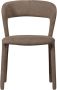 WOOOD Eetkamerstoel Noble volledig met stof bekleed hoogte 76 cm x breedte 51 cm (set 2 stuks) - Thumbnail 2