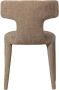 WOOOD Eetkamerstoel Permit 4-poots frame gepolsterd h 78 cm x b 52 cm (set 2 stuks) - Thumbnail 3