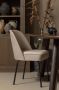 BePureHome Eetkamerstoel 'Vogue' Velvet kleur Khaki - Thumbnail 4