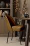 BePureHome Eetkamerstoel 'Vogue' Velvet kleur Honing Geel - Thumbnail 4