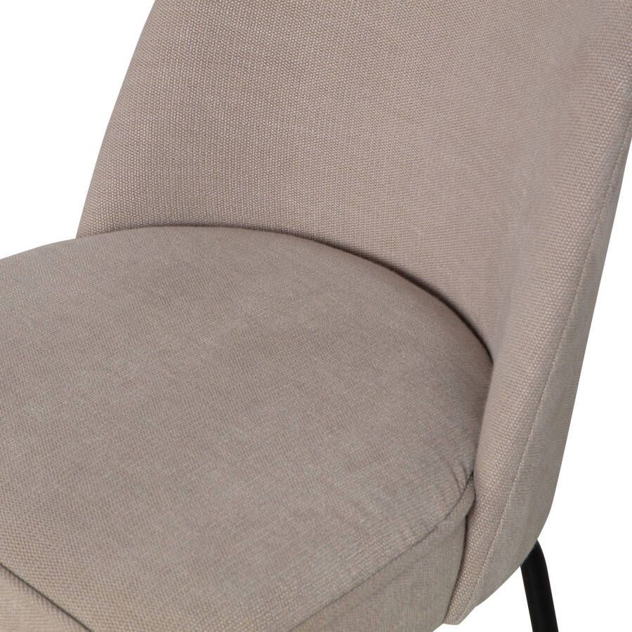WOOOD Eetkamerstoel Vogue vriendelijke zachte vormen breedte 50 cm