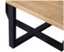 WOOOD Eettafel Tablo Hout gedeeltelijk massief rechthoekige vorm H 77 cm x B 240 x D 100 cm - Thumbnail 3