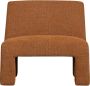 WOOOD Fauteuil Lavid geweven stof 4-poots frame h 73 cm x b 74 cm - Thumbnail 4