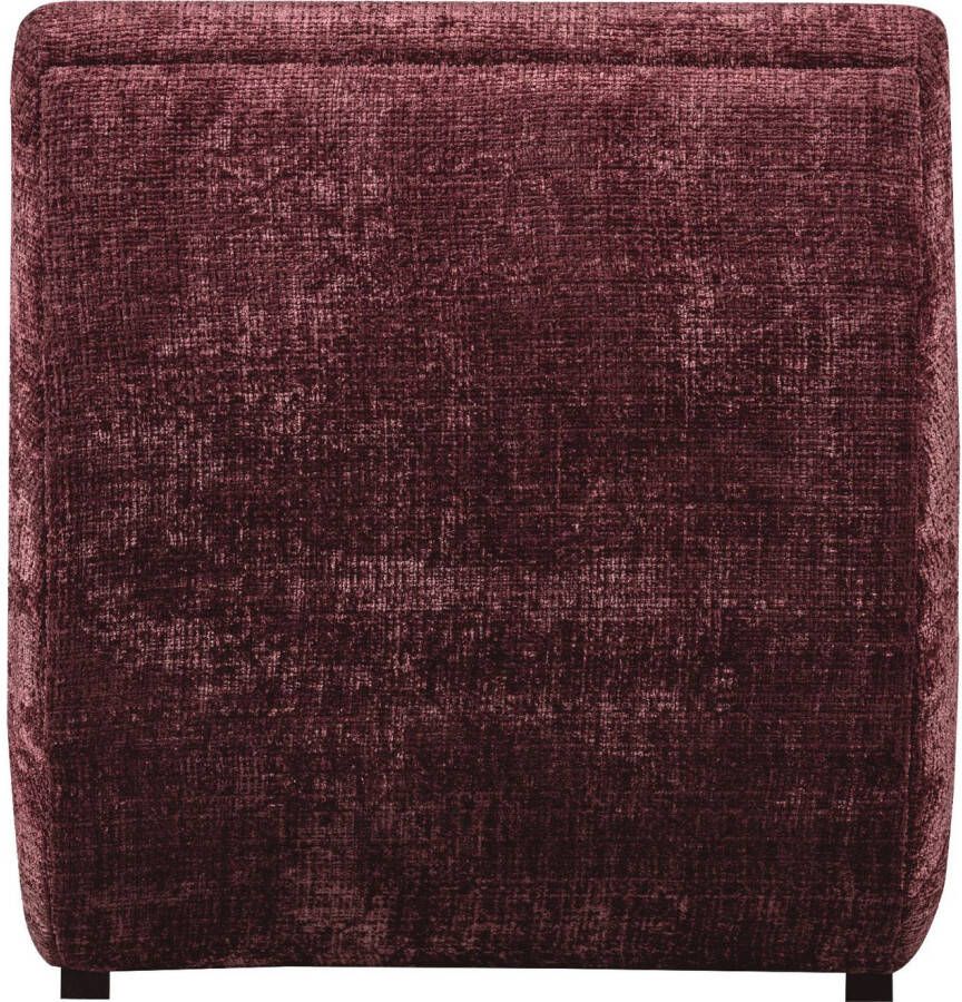 WOOOD Fauteuil Observe vrijstaand grof geweven chenille-stof h 82 cm x b 75 cm