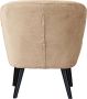 WOOOD Fauteuil Sara Polyester Naturel 71x59x70 - Thumbnail 5