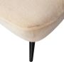 WOOOD Fauteuil Sara Polyester Naturel 71x59x70 - Thumbnail 7