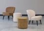 WOOOD Sara Fauteuil Boucle Creme 71x59x70 - Thumbnail 2