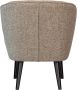 WOOOD Fauteuil Sara Polyester Naturel 71x59x70 - Thumbnail 4