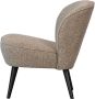 WOOOD Fauteuil Sara Polyester Naturel 71x59x70 - Thumbnail 5