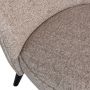 WOOOD Fauteuil Sara Polyester Naturel 71x59x70 - Thumbnail 7