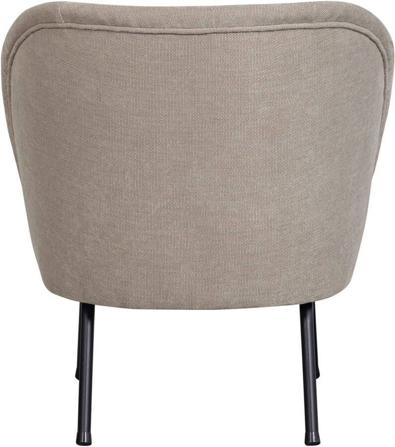 WOOOD Fauteuil Vogue in stijlvol ontwerp breedte 57 cm