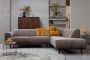 BePureHome Statement Hoekbank Rechts Platte Brede Rib Taupe 77x274x210 - Thumbnail 2