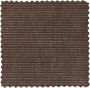 BePureHome Statement Hoekbank Rechts Platte Brede Rib Taupe 77x274x210 - Thumbnail 6