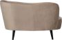 WOOOD Sara Loungefauteuil Rechts Velvet Khaki 71x112x81 - Thumbnail 5