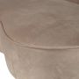 WOOOD Sara Loungefauteuil Rechts Velvet Khaki 71x112x81 - Thumbnail 7