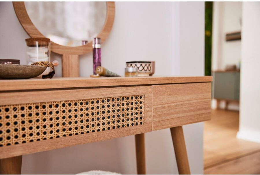 WOOOD Make-uptafel SOOF inclusief spiegel h 125 cm x b 70 cm - Foto 7