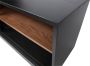 WOOOD Exclusive James tv meubel grenen zwart noten fineer - Thumbnail 6
