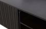 WOOOD Exclusive TV-meubel 'New Gravure' Grenen 100cm kleur Zwart - Thumbnail 6
