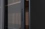 WOOOD Exclusive James vitrinekast 200x125x47 cm grenen zwart notenhout print - Thumbnail 8