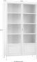 WOOOD Vitrinekast Ronja Halfglazen vitrine van gepoedercoat metaal H 189 cm x B 110 cm - Thumbnail 5