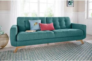 Exxpo sofa fashion 3-zitsbank met slaapfunctie en bedkist