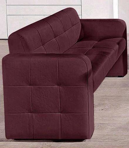 Exxpo sofa fashion 2-zitsbank Barista moderne zit- en rugverwerking vrij in de ruimte te plaatsen