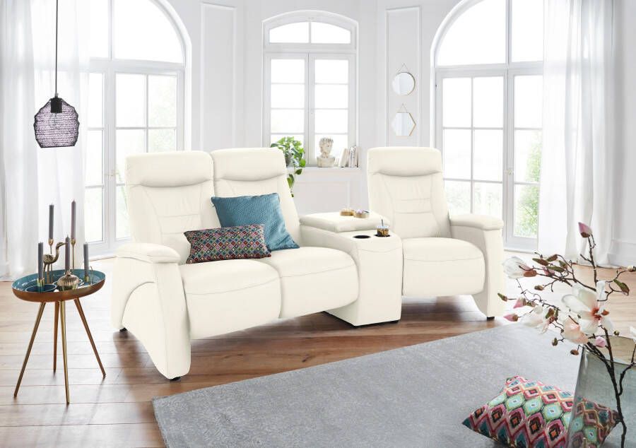 Exxpo sofa fashion 3-zitsbank Ascoli bioscoopsofa met hoog zitcomfort comfortabele armleuningen