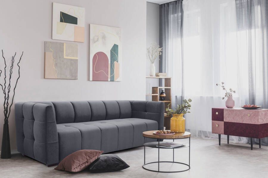 Exxpo sofa fashion 3-zitsbank GAJA Inclusief bedfunctie en bedkist