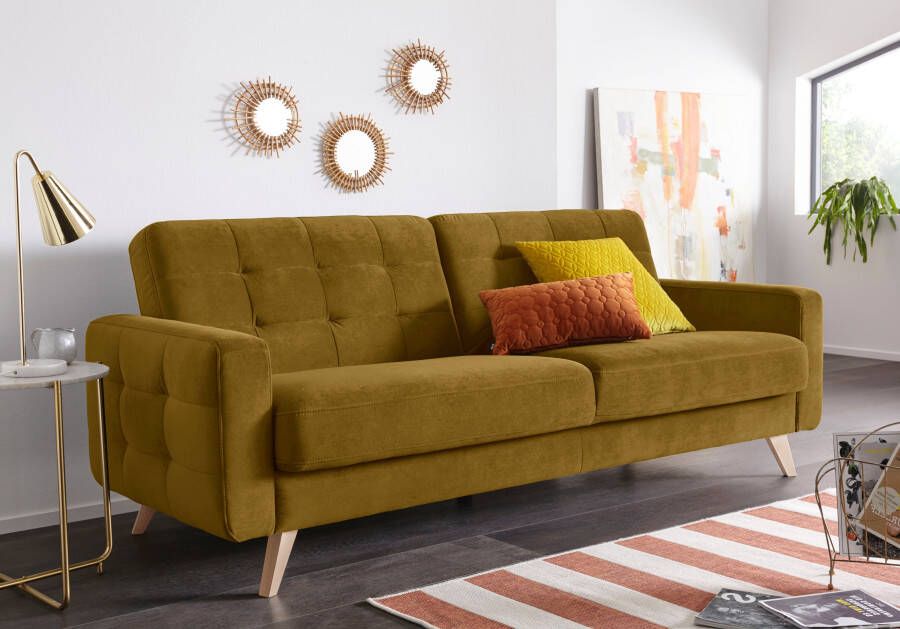 Exxpo sofa fashion 3-zitsbank Nappa